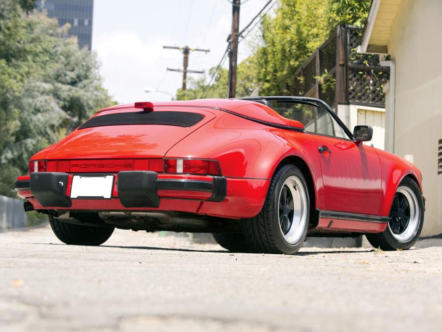  Porsche 911 Carrera Speedster Turbolook 1989 года  (US) (фото 26 из 29)